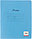 Тетрадь школьная А5, 24 л. на скобе «Полиграф Принт» 163*203 мм, клетка, синяя, фото 3