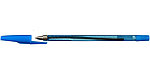 Ручка шариковая Silwerhof Style T корпус прозрачно-синий, стержень синий