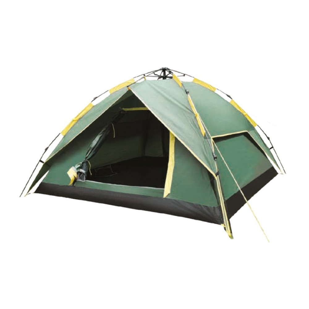 Палатка туристическая 3-х местная Tramp Swift 3 v2 (зеленый) Автоматическая, фото 1