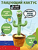 Музыкальный танцующий кактус DANCING CACTUS - Русские и зарубежные ХИТЫ. Зарядка - USB/, фото 2