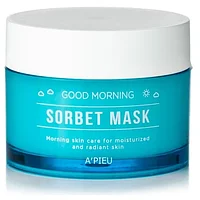 Утренняя увлажняющая маска-сорбет для лица APIEU Good Morning Sorbet Mask 105 мл