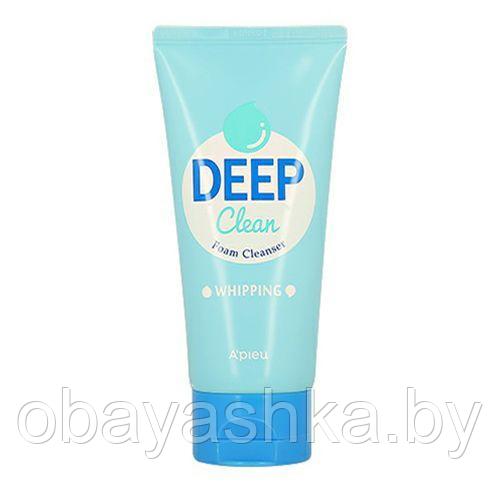 Очищающая пенка для лица A'PIEU Deep Clean Foam Cleanser (Whipping) 130мл - фото 1 - id-p186045192
