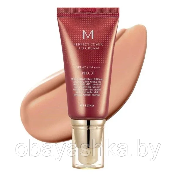 ВВ-крем MISSHA M Perfect Cover SPF42/PA+++ No.31 50ml - фото 1 - id-p186045802