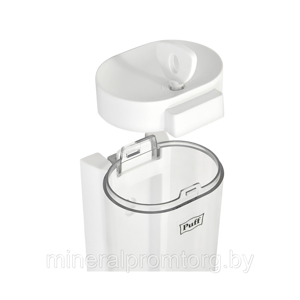 Дозатор (диспенсер) для жидкого мыла Puff-8105 (250мл), белый - фото 7 - id-p186046670