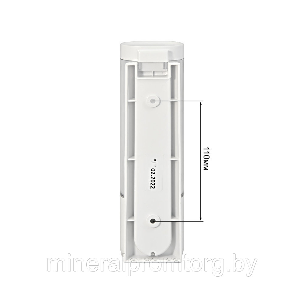Дозатор (диспенсер) для жидкого мыла Puff-8105 (250мл), белый - фото 9 - id-p186046670
