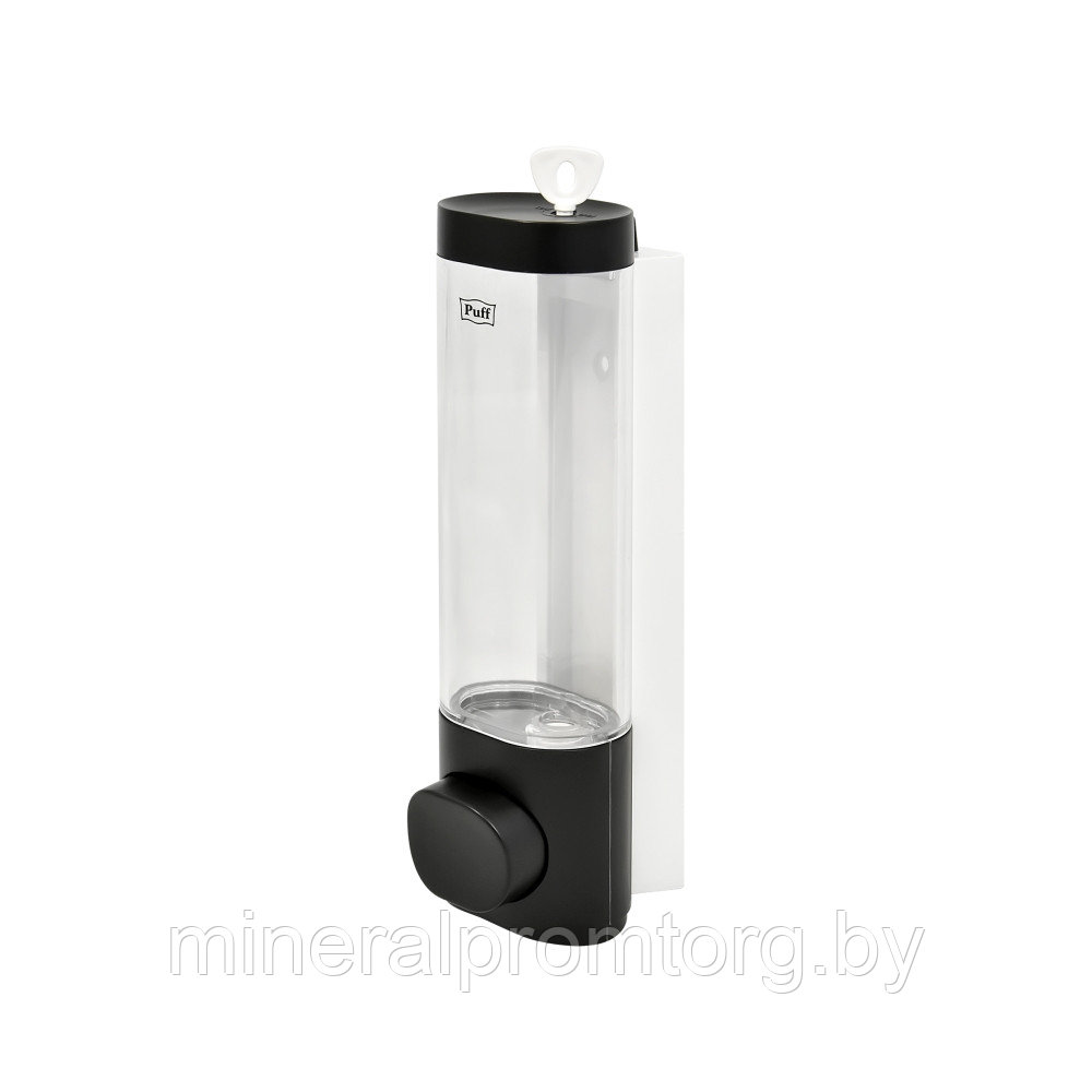 Дозатор (диспенсер) для жидкого мыла Puff-8105Bl (250мл), черный - фото 1 - id-p186046678