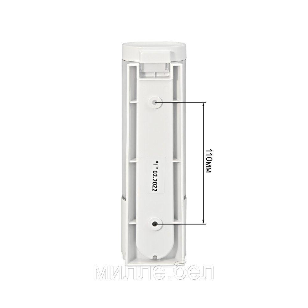 Дозатор (диспенсер) для жидкого мыла Puff-8105 (250мл), белый - фото 9 - id-p186047454