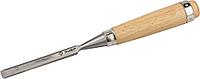18096-12 Стамеска-долото ЗУБР "ЭКСПЕРТ" с деревянной ручкой, хромованадиевая, 12мм