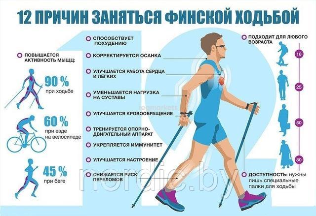 12 причин заняться скандинавской ходьбой