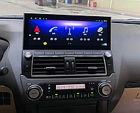Штатная магнитола для Toyota Land Cruiser Prado 150 на Android 10 (6/128gb +4g модем) Для низких комплектаций