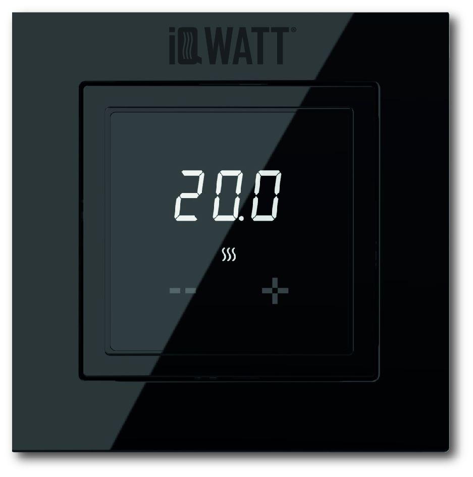 Электронный терморегулятор IQ THERMOSTAT D black, черный