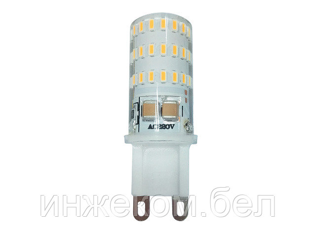 Лампа светодиодная PLED G9 5 Вт 230В 4000К JAZZWAY (25 Вт аналог лампы накал., 320Лм) - фото 1 - id-p186063180