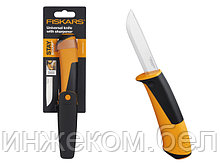 Нож универсальный с точилкой FISKARS