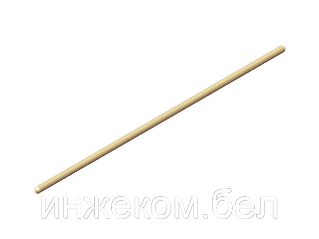 Черенок для лопат ф40х1200мм береза (высший сорт) (пр-во Россия) (ЛИДЕР)