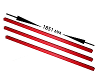 Марзан для резаков универсальный 14 х 14 х 1851 мм. (Red PVC/PP)