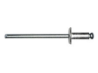 Заклепка вытяжная 3.2х8 мм сталь/сталь, цинк (250 шт в пласт. конт.) STARFIX