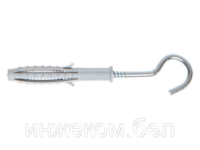 Дюбель с С-образным крючком 8х40 мм (2 шт в зип-локе) STARFIX - фото 1 - id-p186068312