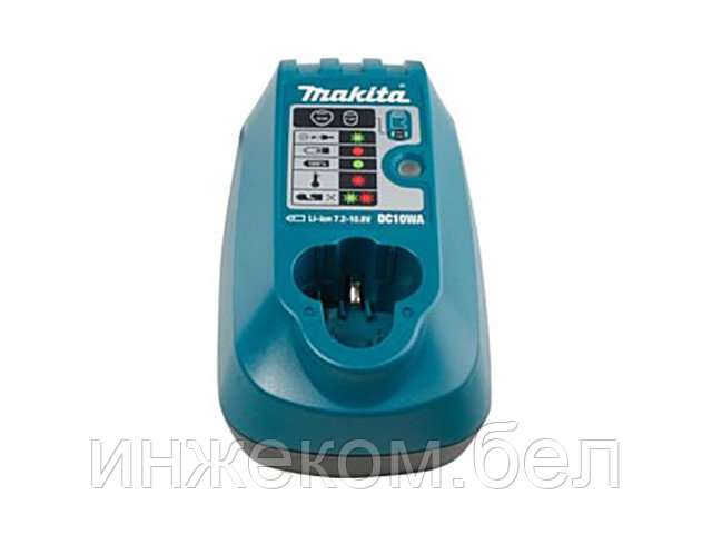 Зарядное устройство MAKITA DC 10 WA (7.2 - 10.8 В, 1.8 А, стандартная зарядка, для стержневых аккумуляторов) - фото 1 - id-p186063885