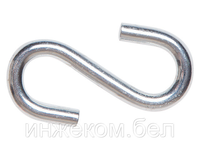 Крючок S-образный металлический 4 мм STARFIX (Товар не стикеруется для розничной торговли) - фото 1 - id-p186062378