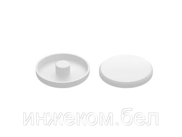 Заглушка для анкера рамного 10 мм, декоративная белая (50 шт в зип-локе) STARFIX - фото 1 - id-p186063994