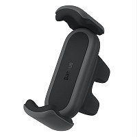 Автомобильный держатель Baseus Steel Cannon 2 Air Outlet Car Mount (SUGP000001) черный