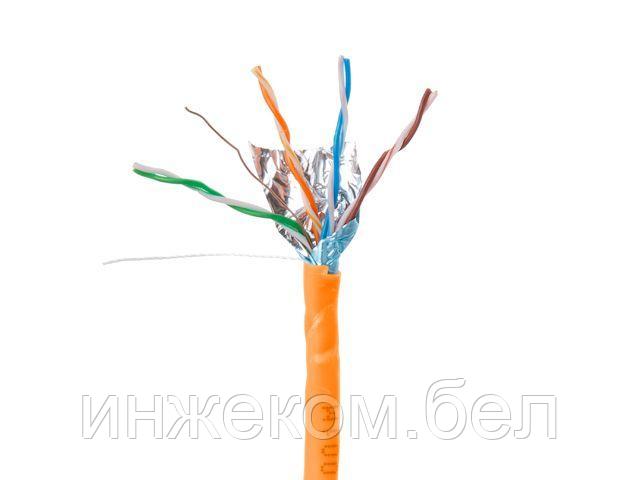 Кабель витая пара F/UTP Cat5E 4х2х24AWG (0.51мм) 305м, CCA, внутр. (ПВХ) Юпитер (ЮПИТЕР) - фото 1 - id-p146035576