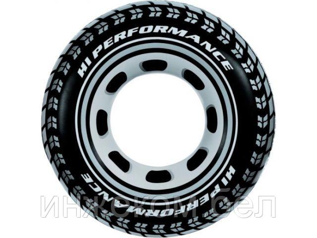 Надувной круг для плавания Giant Tire, 91 см, INTEX (от 9 лет) - фото 1 - id-p186071972