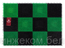 Коврик придверный, 42х56 см, "Травка", черно-зеленый, VORTEX (ВОРТЕКС)