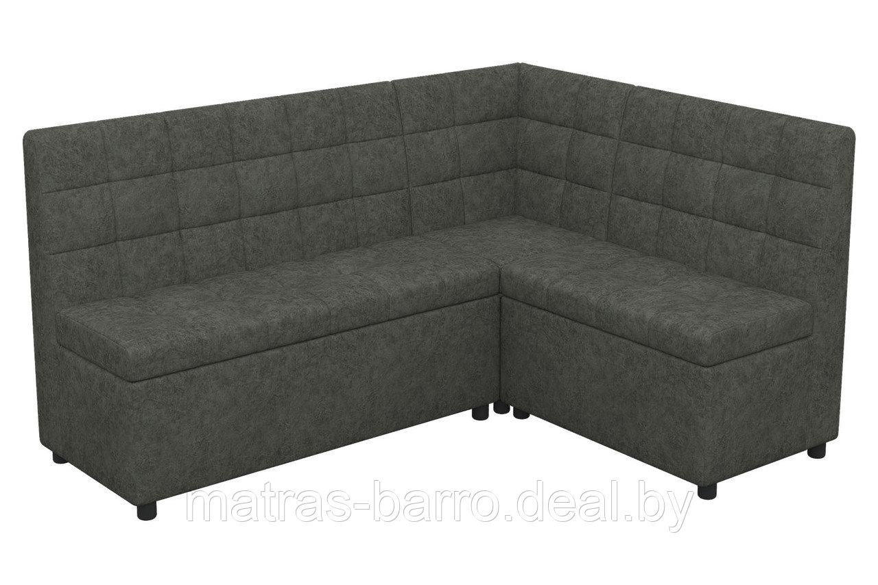 Кухонный угловой диван Модерн-4 с нишами (1 категория, ткань)