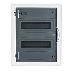 Elektro-Plast ECO BOX 24M (2x12M) дымчатая дверь, IP40 электрощит навесной 2505-01