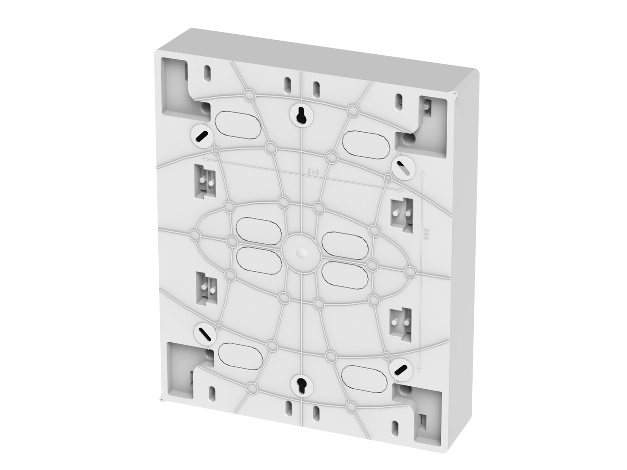 Elektro-Plast ECO BOX 24M (2x12M) дымчатая дверь, IP40 электрощит навесной 2505-01 - фото 5 - id-p186080702