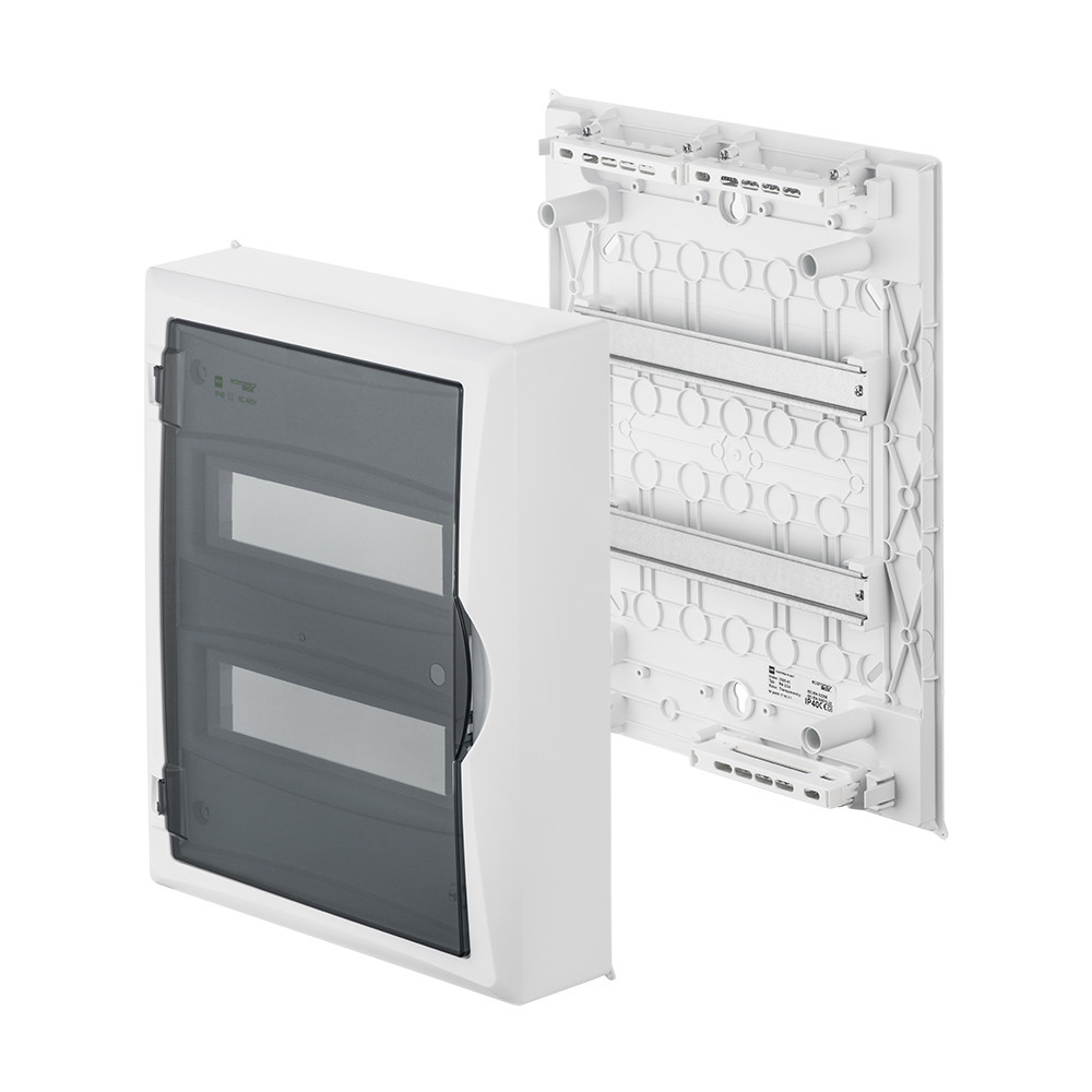 Elektro-Plast ECO BOX 24M (2x12M) дымчатая дверь, IP40 электрощит навесной 2505-01 - фото 3 - id-p186080702