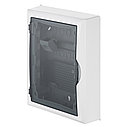 Elektro-Plast ECO BOX 2505-21S Щит слаботочный навесной мультимедийный, 2 ряда, прозрачная дверца, фото 5
