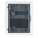 Elektro-Plast ECO BOX 2505-21S Щит слаботочный навесной мультимедийный, 2 ряда, прозрачная дверца, фото 2