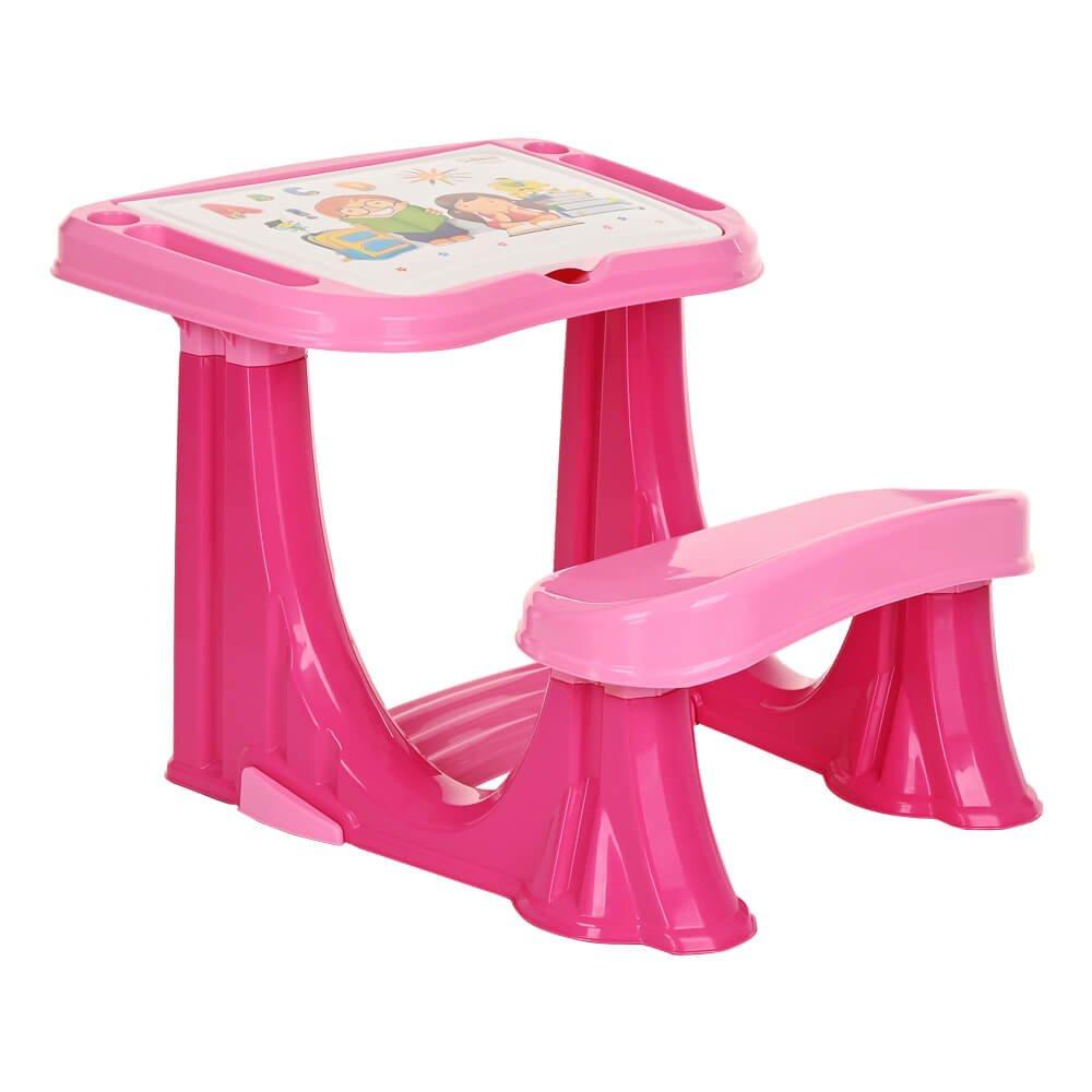PILSAN Детская парта со скамеечкой Pink/Розовый 03433 - фото 8 - id-p186083313