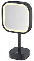 Зеркало косметическое настольное с подсветкой JAVA S-M331H черное