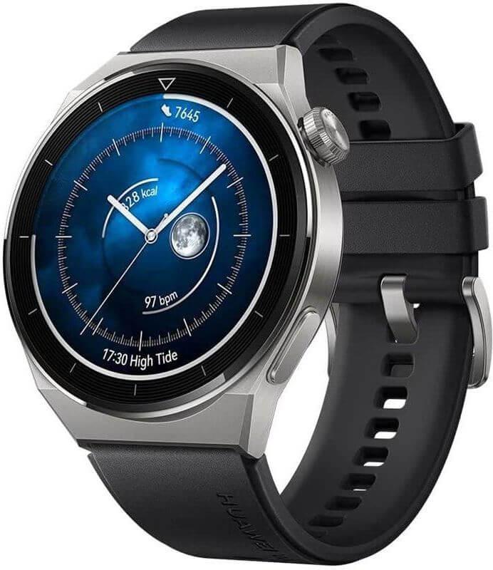 Huawei Huawei Watch GT 3 Pro Titanium 46 мм (серый/черный) - фото 1 - id-p186083737