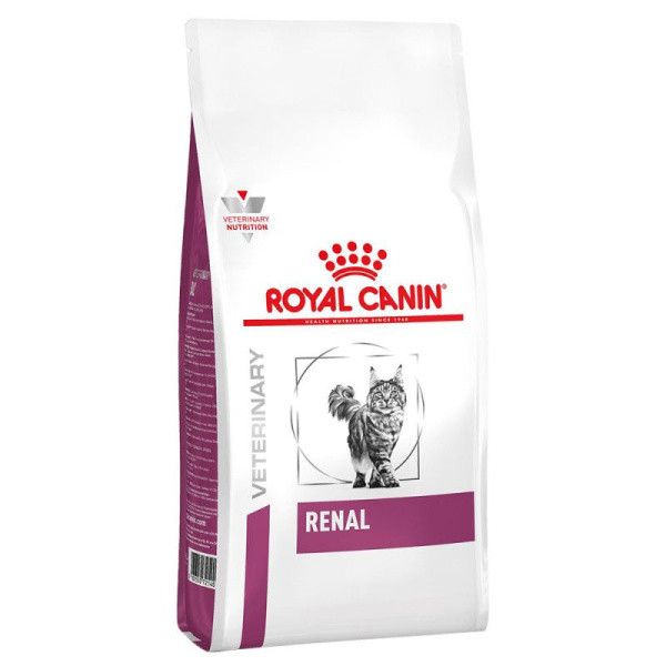 Сухой корм для кошек Royal Canin Renal Cat 4 кг - фото 1 - id-p186086072