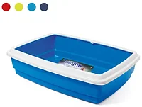 Лоток для кошек "Max Animal tray" 43.5х34х11 см розовый (10550)