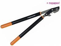 FISKARS Польша Сучкорез плоскостной L74 FISKARS PowerGear с загнутыми лезвиями средний (112290)