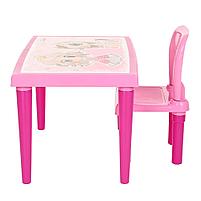 PILSAN Набор Столик+1 стульчик Pink/Розовый 03516, фото 5