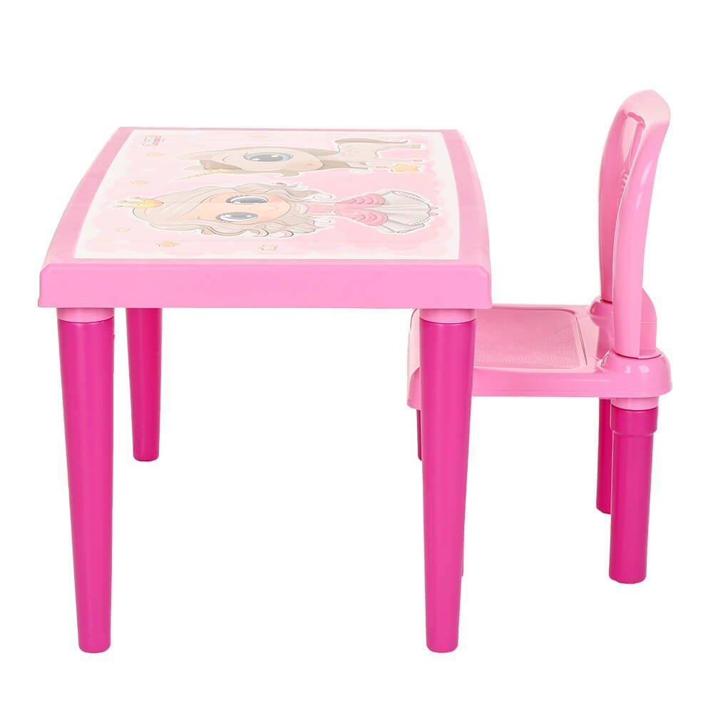 PILSAN Набор Столик+1 стульчик Pink/Розовый 03516 - фото 5 - id-p186116561
