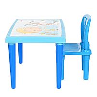 PILSAN Набор Столик+1 стульчик Blue/Голубой 03516, фото 5