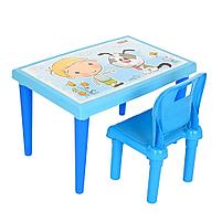 PILSAN Набор Столик+1 стульчик Blue/Голубой 03516, фото 6