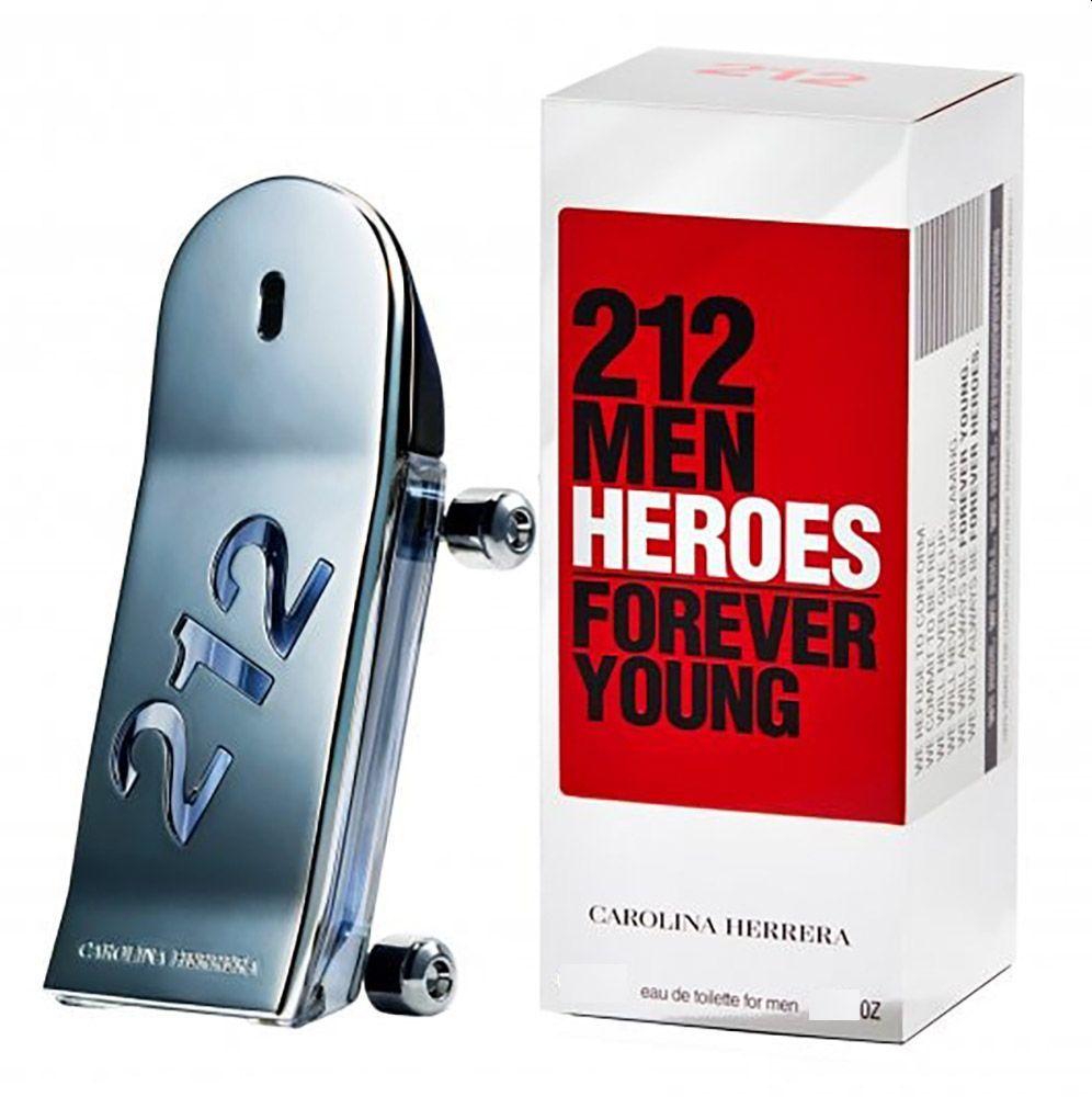 Мужская туалетная вода Carolina Herrera 212 Men Heroes Forever Young edt 90ml
