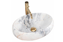 Умывальник Rea Linda Granit matt U8567 (485х340х145)