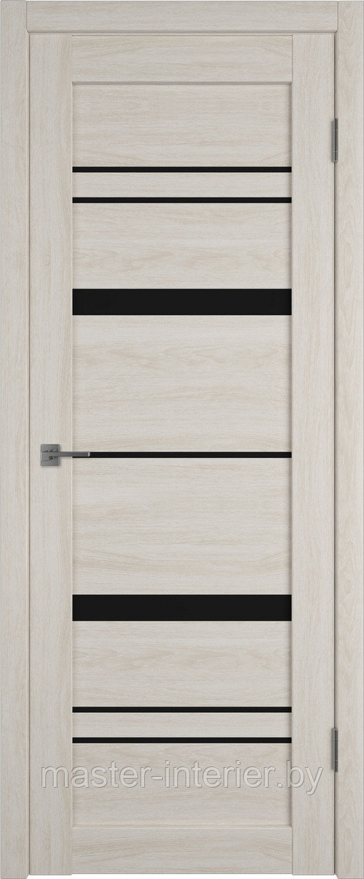 Atum Pro Х25 BLACK gloss 800*2000 Scansom Oak