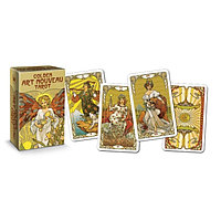 Lo Scarabeo Мини Золотое Таро Уэйт Арт-Нуво Golden Art Nouveau Tarot