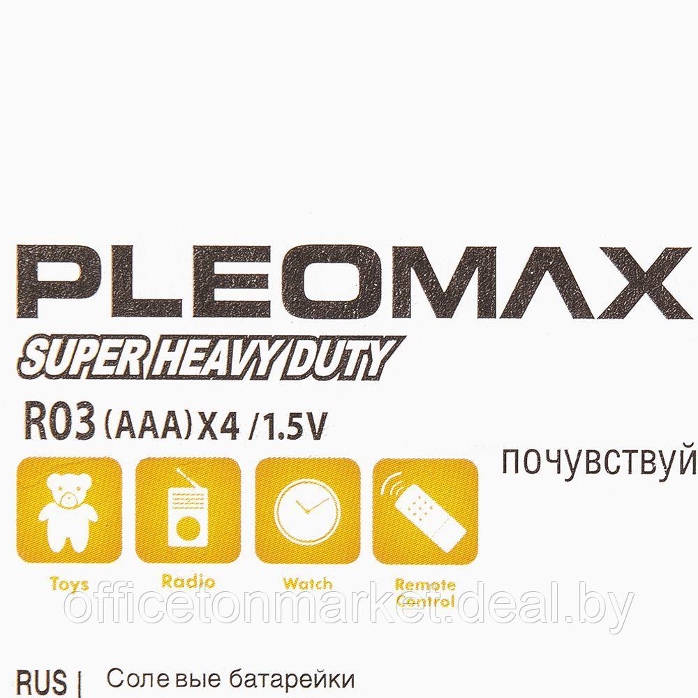 Батарейки солевые Samsung "Pleomax AAA/R03", 4 шт. - фото 2 - id-p137118178