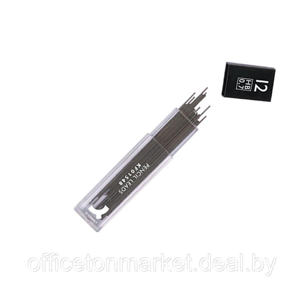 Грифели для автоматического карандаша "Q-connect", HB, 0.7 мм, 12 шт - фото 2 - id-p137121729